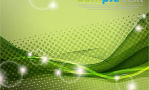 Green Abstract Vector Background